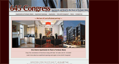 Desktop Screenshot of 645congress.com