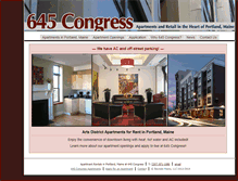 Tablet Screenshot of 645congress.com